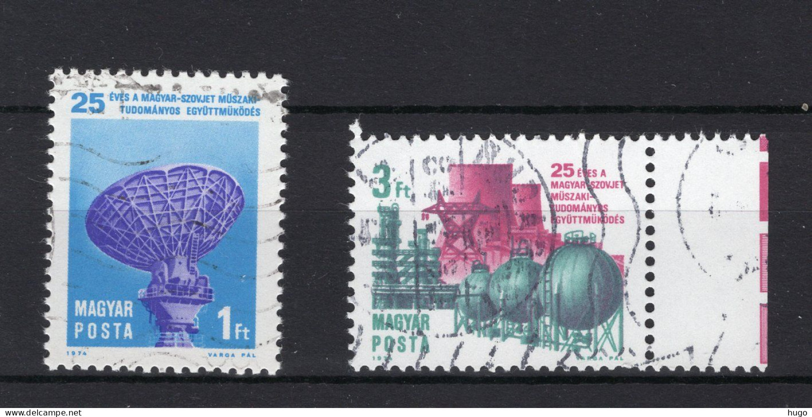 HONGARIJE Yt. 2388/2389° Gestempeld 1974 - Used Stamps
