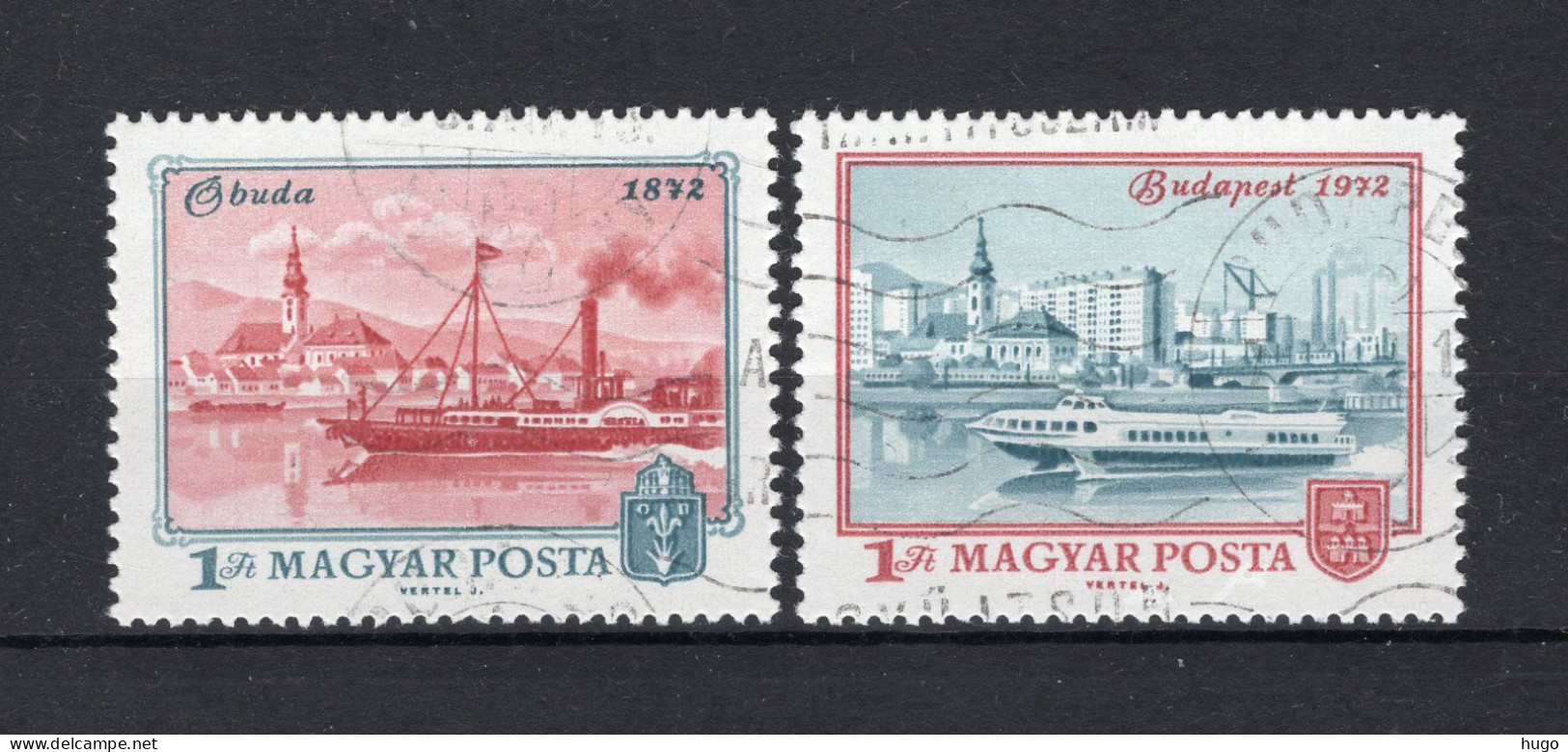 HONGARIJE Yt. 2265/2266° Gestempeld 1972 - Used Stamps