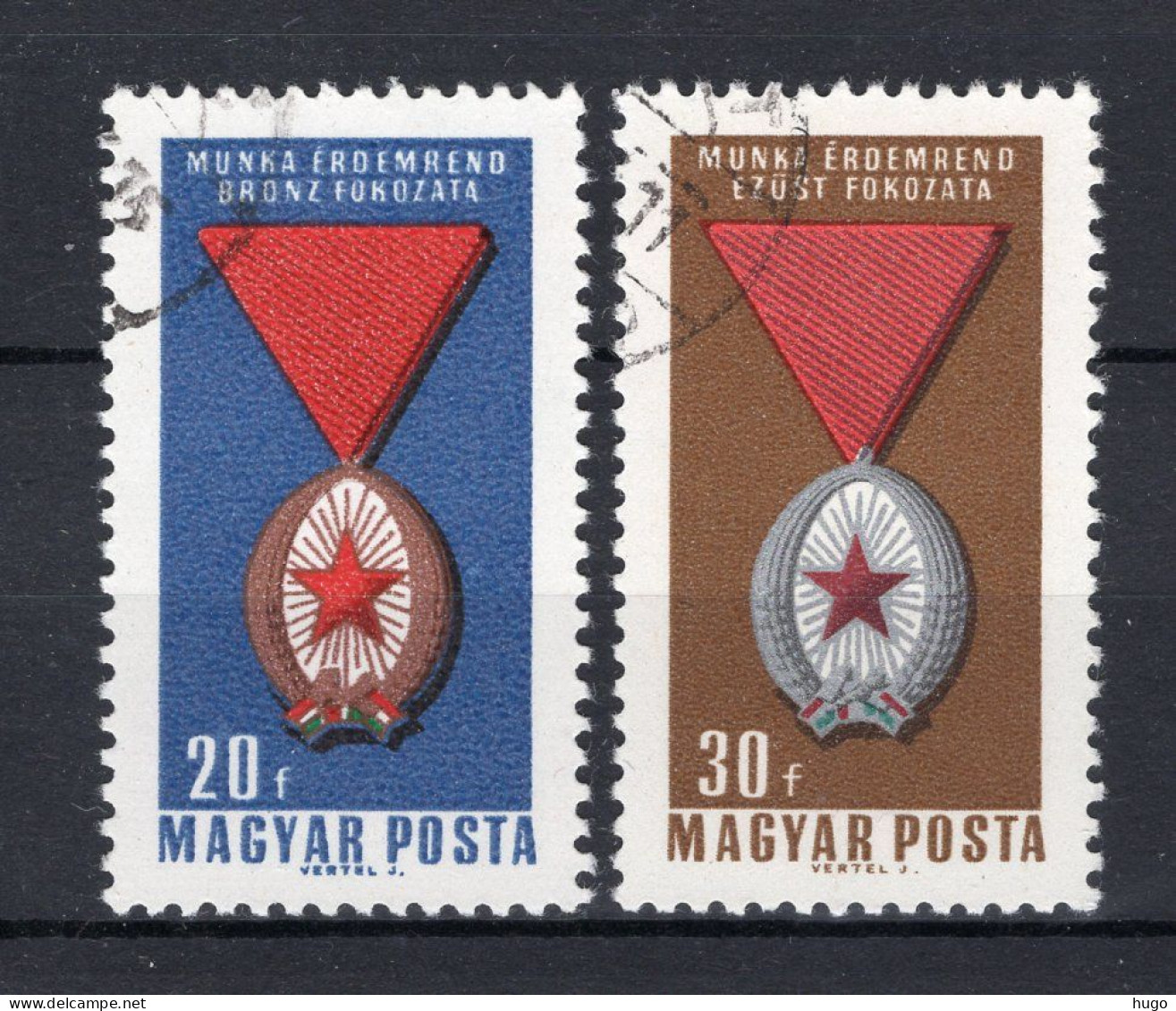 HONGARIJE Yt. 1815/1816° Gestempeld 1966 - Used Stamps
