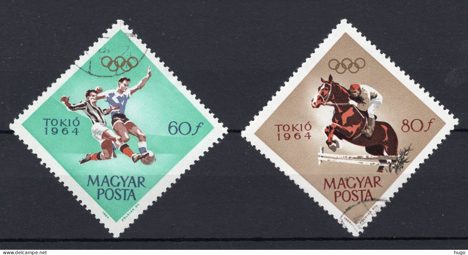 HONGARIJE Yt. 1651/1652° Gestempeld 1964 - Used Stamps