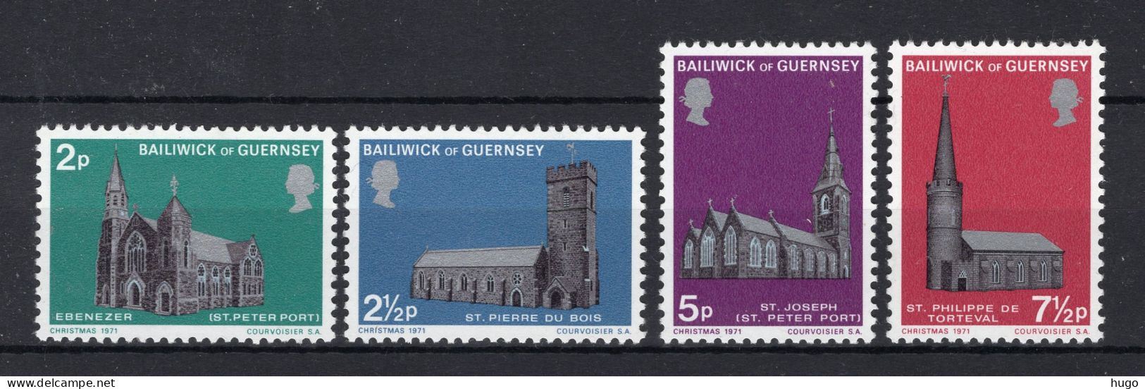 GUERNSEY Yt. 53/56 MNH 1971 - Guernsey