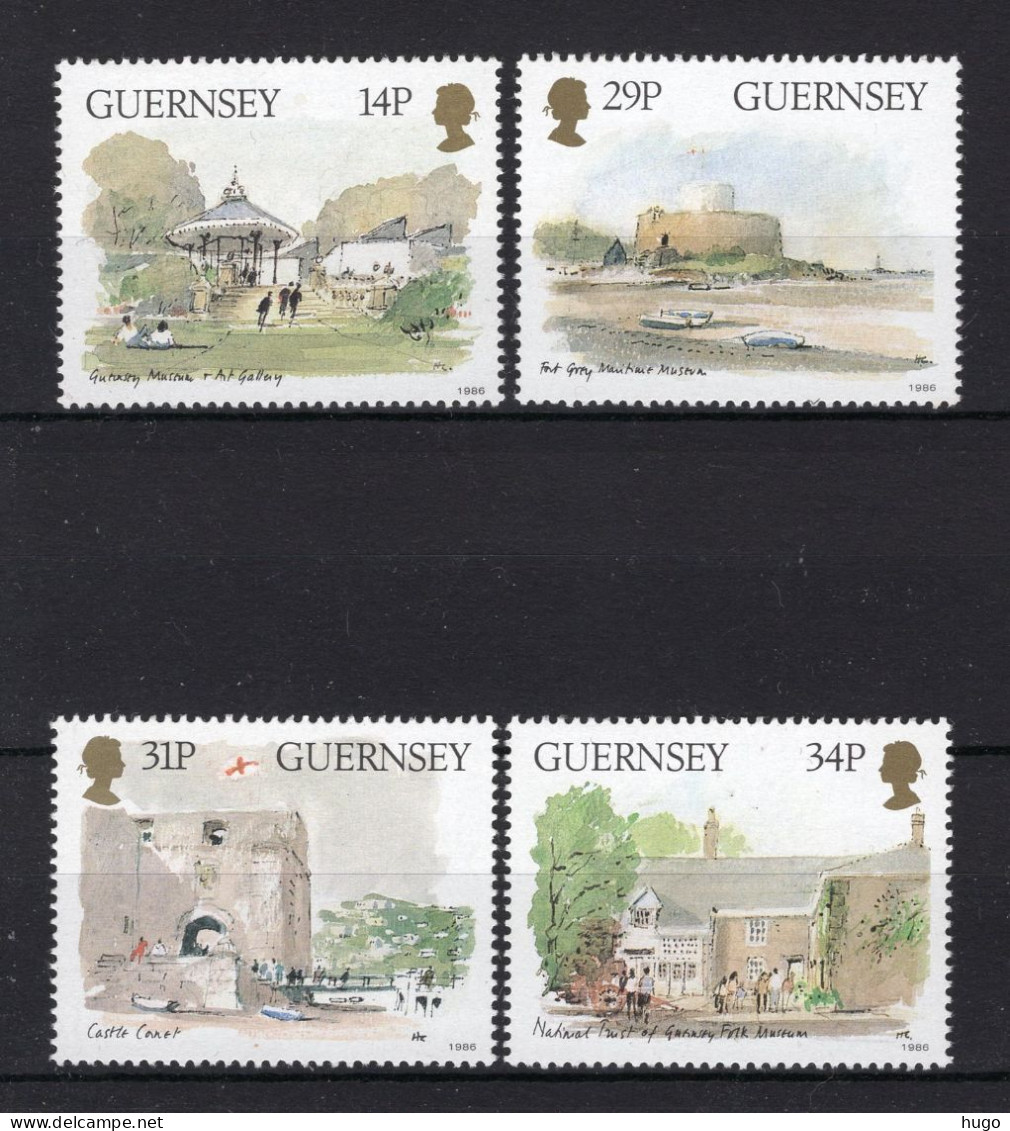 GUERNSEY Yt. 371/374 MNH 1986 - Guernsey