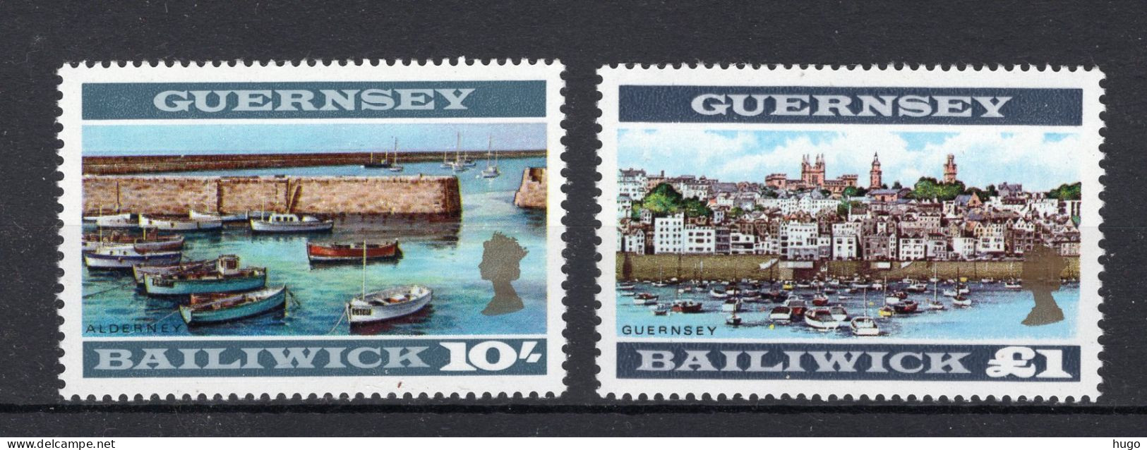 GUERNSEY Yt. 17/18 MNH 1969-1970 - Guernsey