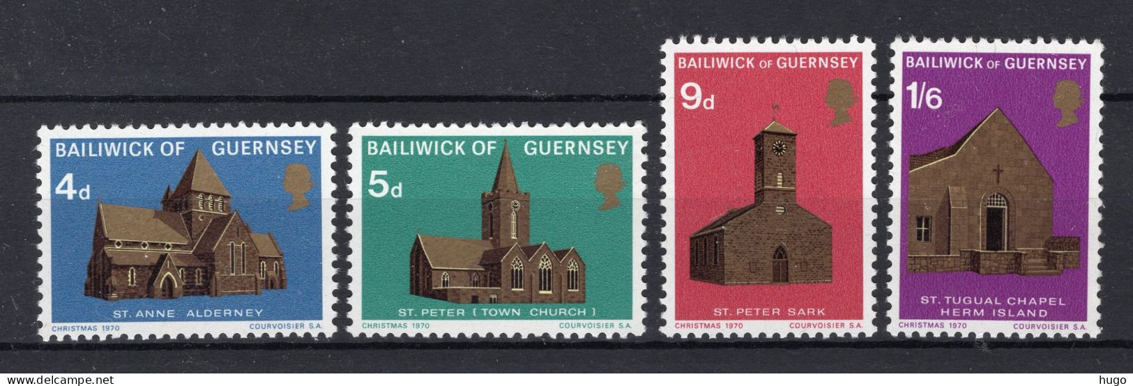 GUERNSEY Yt. 30/33 MNH 1970 - Guernsey