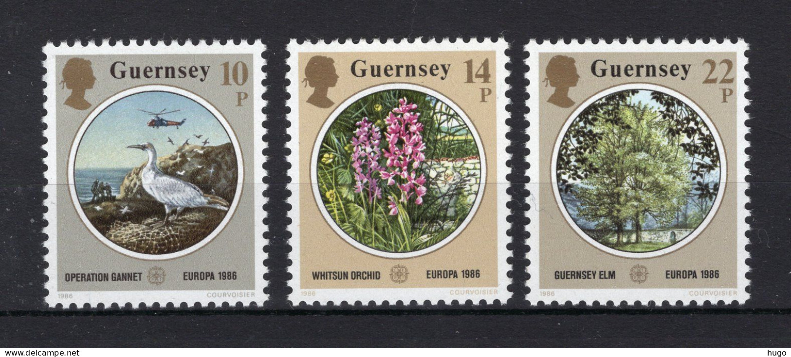 GUERNSEY Yt. 359/361 MNH 1986 - Guernsey