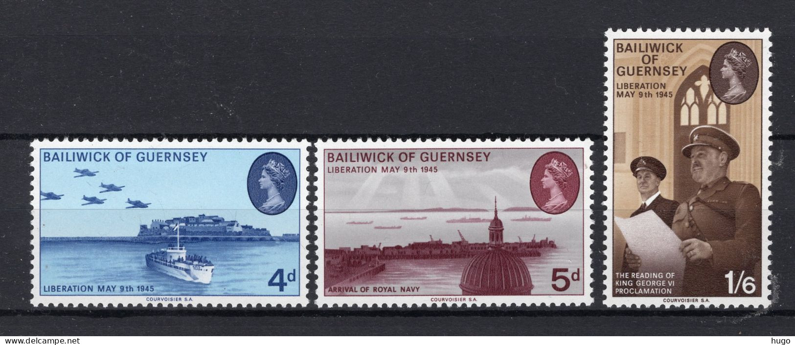 GUERNSEY Yt. 23/25 MNH 1970 - Guernesey