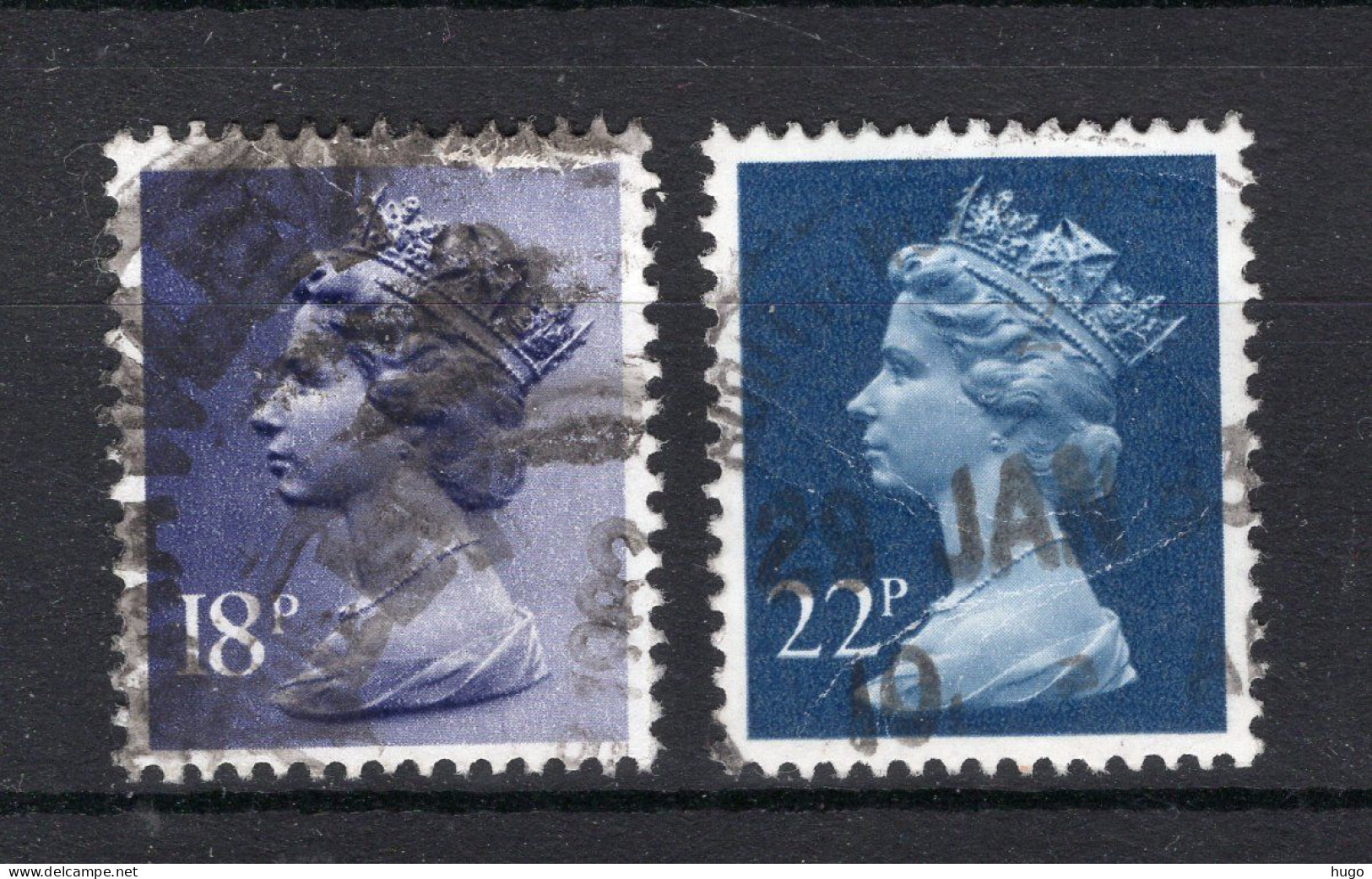 GROOT BRITTANIE Yt. 969/970° Gestempeld 1980 - Used Stamps