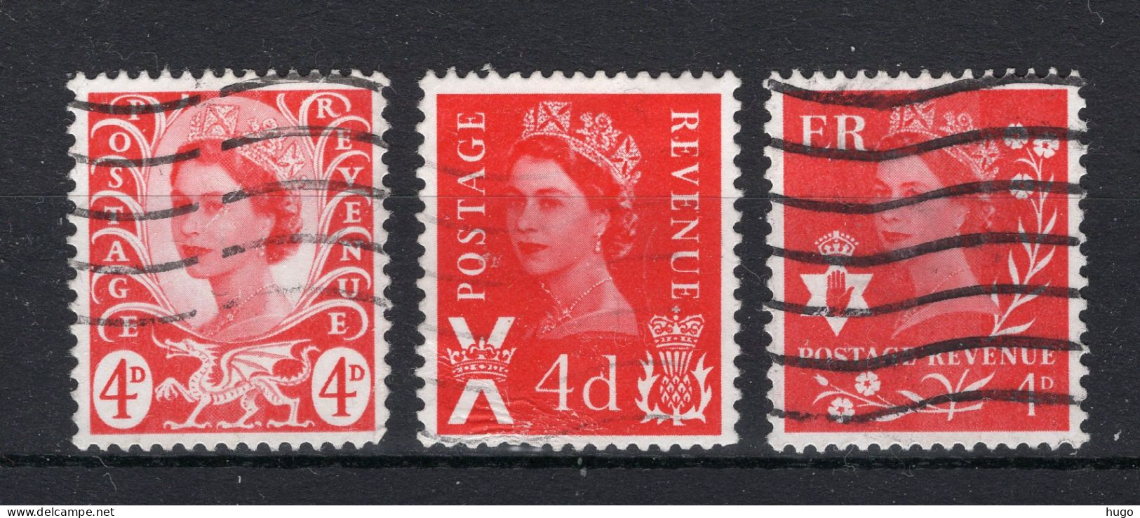 GROOT BRITTANIE Yt. 527/529° Gestempeld 1968-1971 - Used Stamps