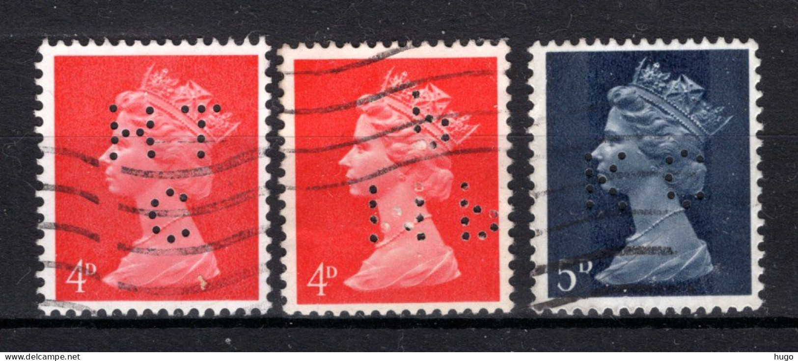 GROOT BRITTANIE Yt. 476/477° Gestempeld 1967-1970 - Used Stamps