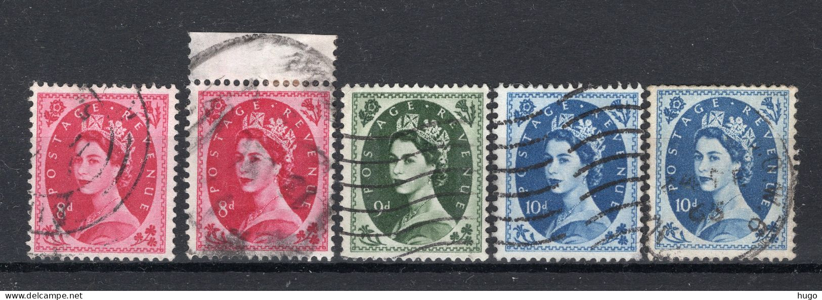 GROOT BRITTANIE Yt. 272/274° Gestempeld 1952-1954 - Used Stamps