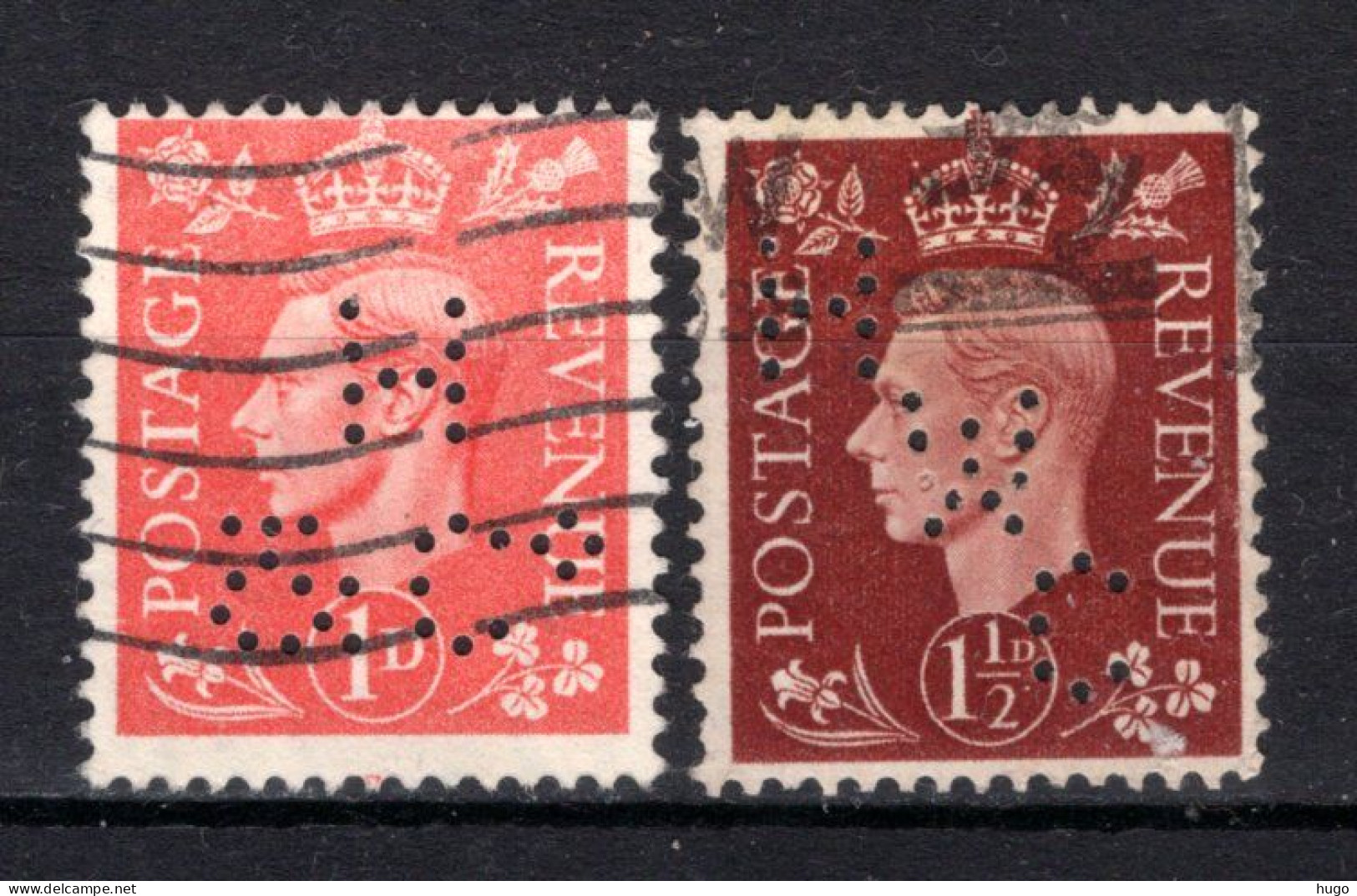 GROOT BRITTANIE Yt. 210/211° Gestempeld 1937 - Used Stamps