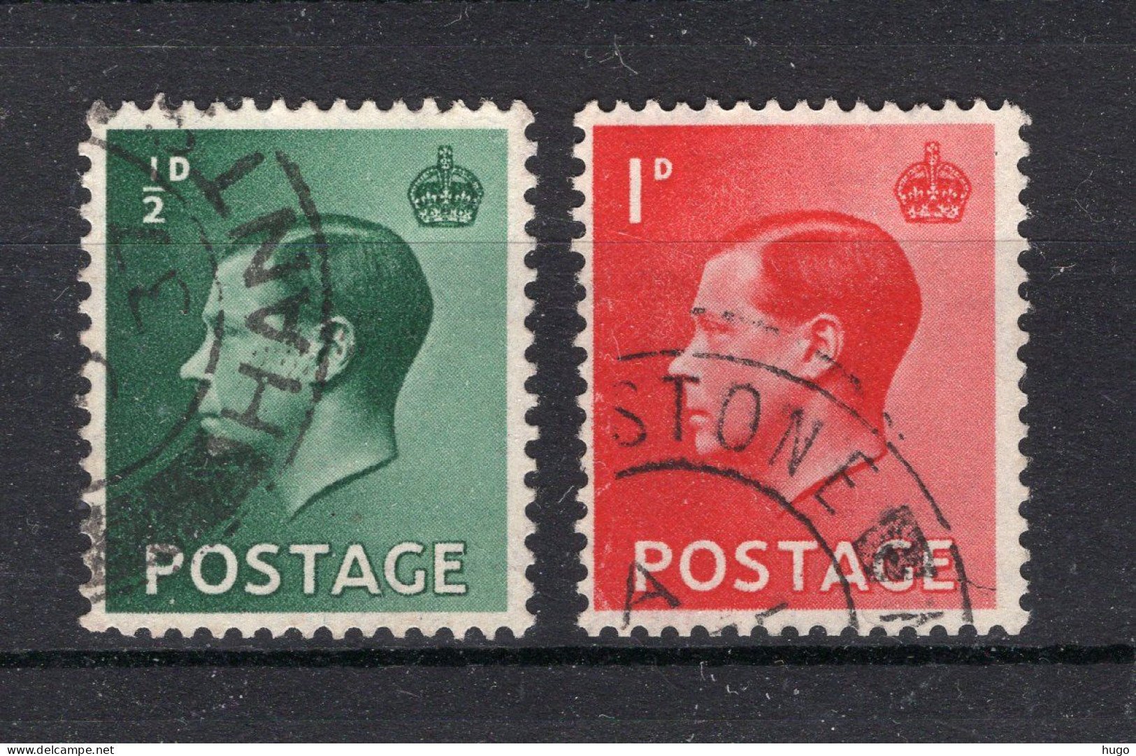 GROOT BRITTANIE Yt. 205/206° Gestempeld 1936 - Used Stamps