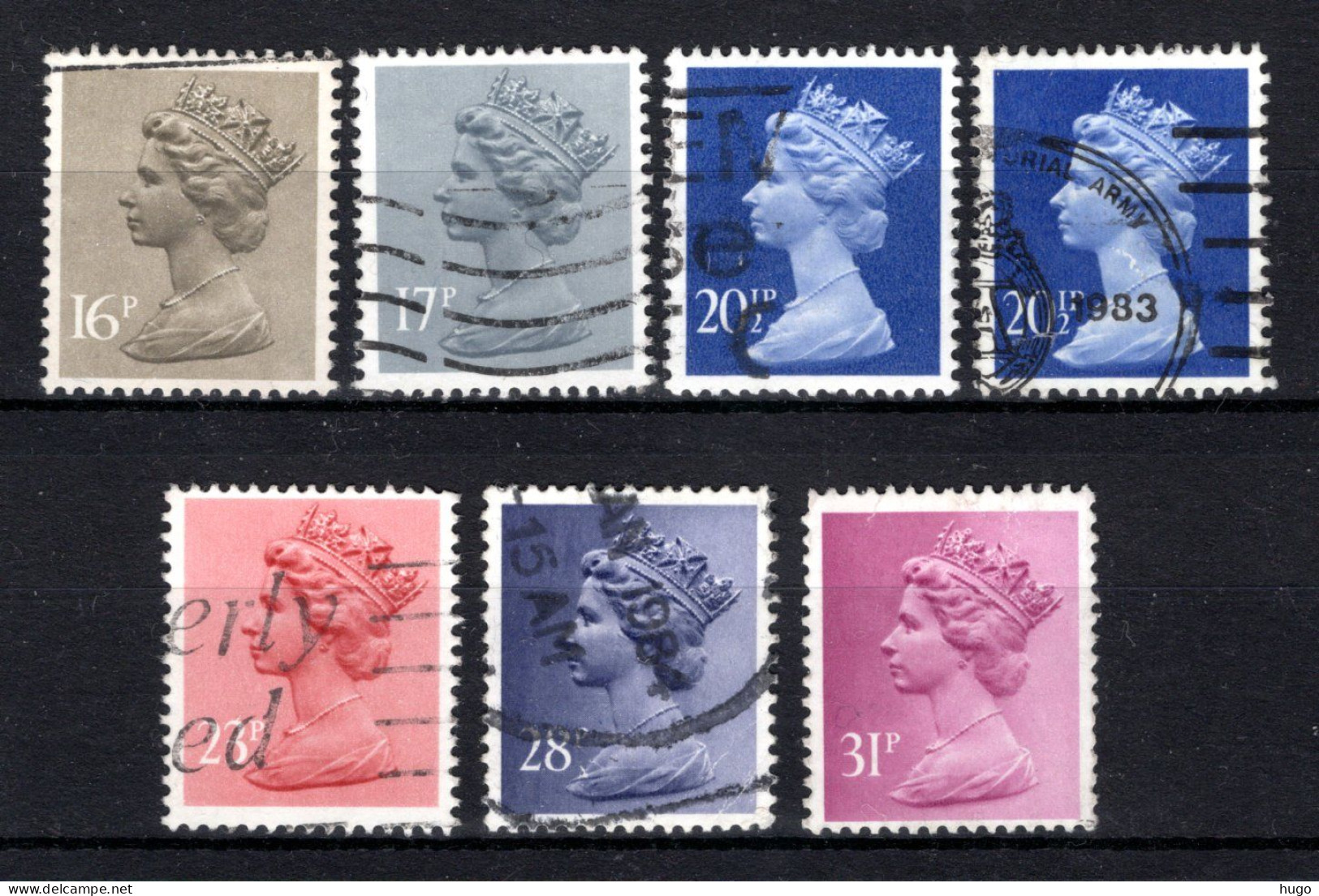 GROOT BRITTANIE Yt. 1076/1081° Gestempeld 1983 - Used Stamps
