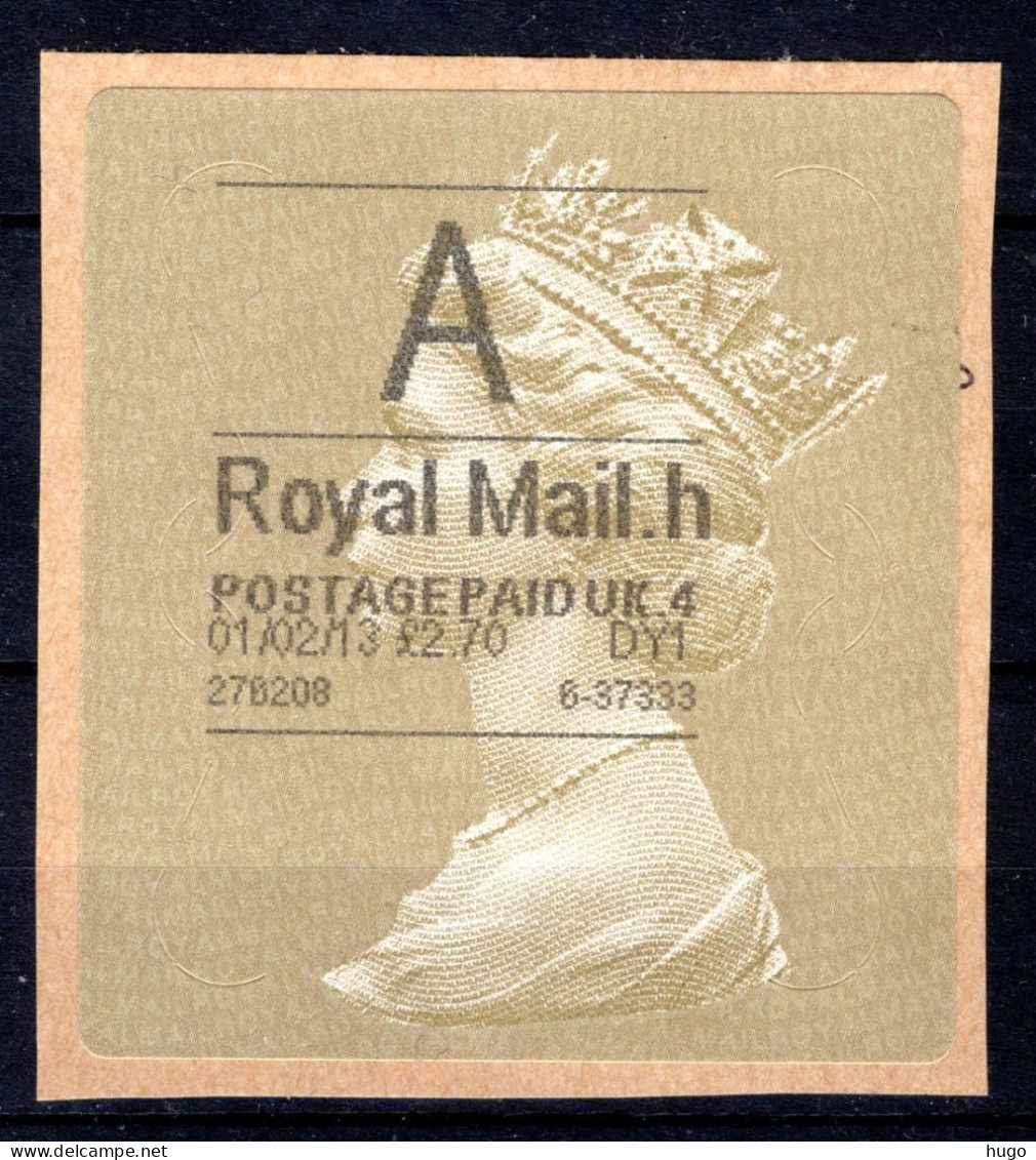 GROOT BRITTANIE Postage Paid UK4 01-02-2013 - Used Stamps