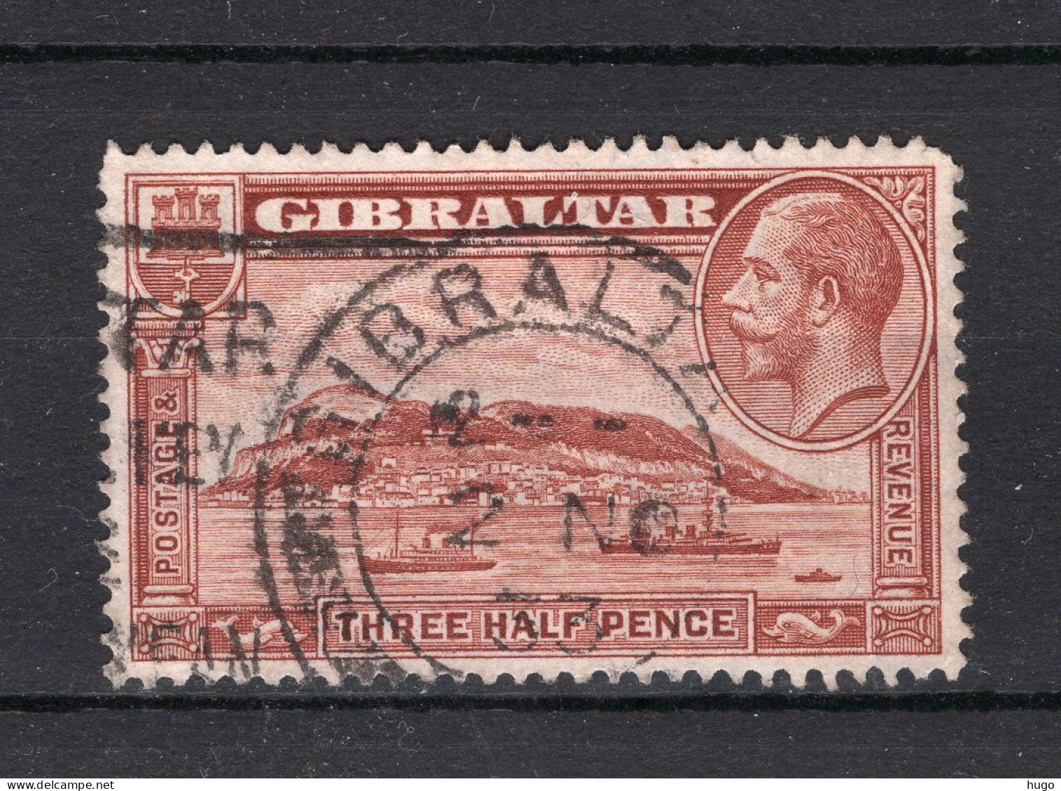 GIBRALTAR Yt. 92B° Gestempeld 1931-1933 - Gibraltar