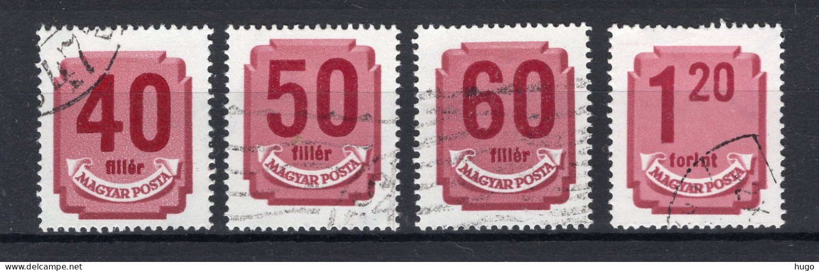 HONGARIJE Yt. T177/181° Gestempeld Portzegels 1946-1950 - Postage Due