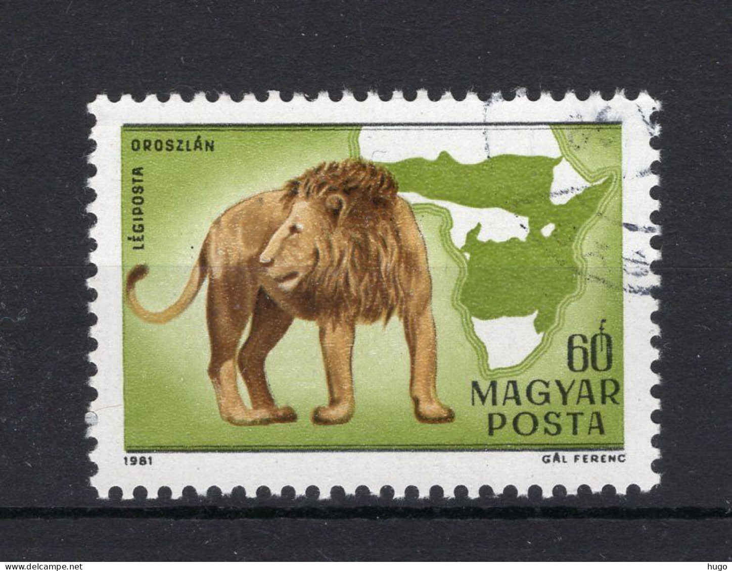 HONGARIJE Yt. PA437° Gestempeld Luchtpost 1981 - Used Stamps