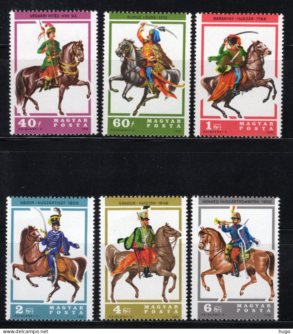 HONGARIJE Yt. 2592/2597 MNH 1978 - Unused Stamps