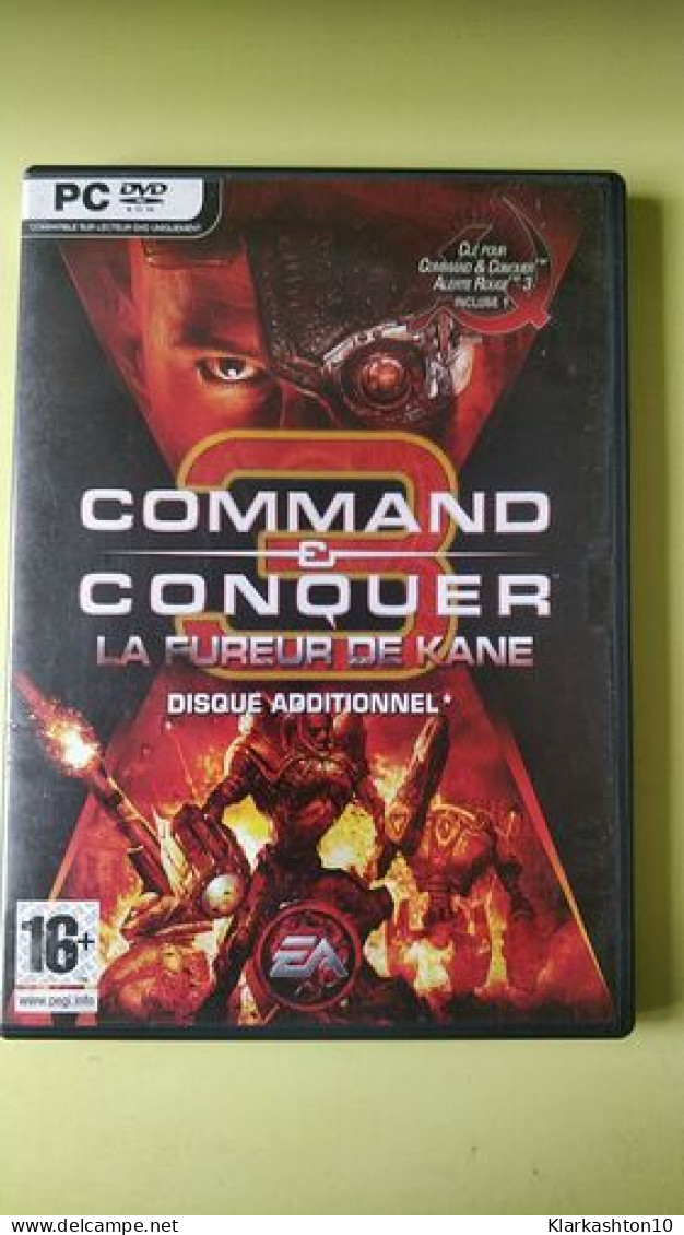 DVD - Command & Conquer 3 La Fureur De Kane - Other & Unclassified