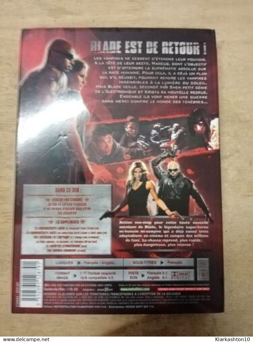 DVD Film - Blade - La Maison De Chton - Autres & Non Classés