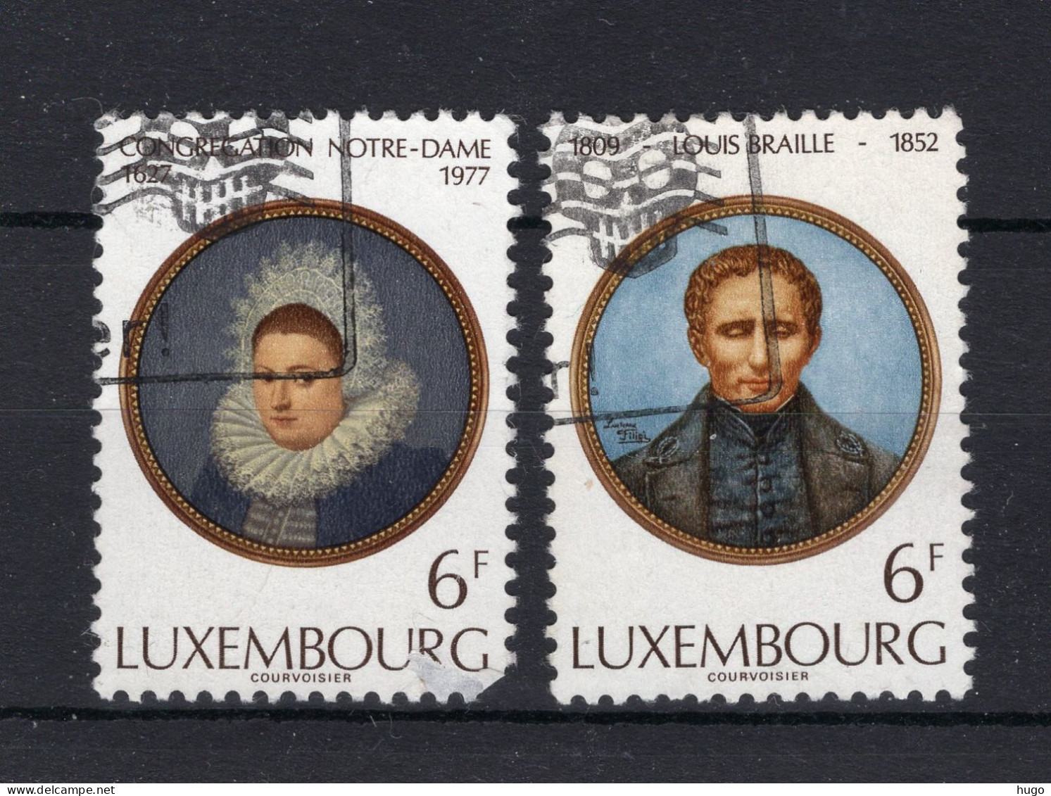 LUXEMBURG Yt. 899/900° Gestempeld 1977 - Used Stamps