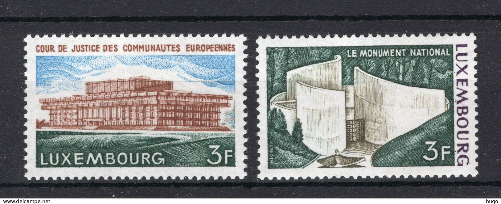 LUXEMBURG Yt. 800/801 MNH 1972 - Unused Stamps