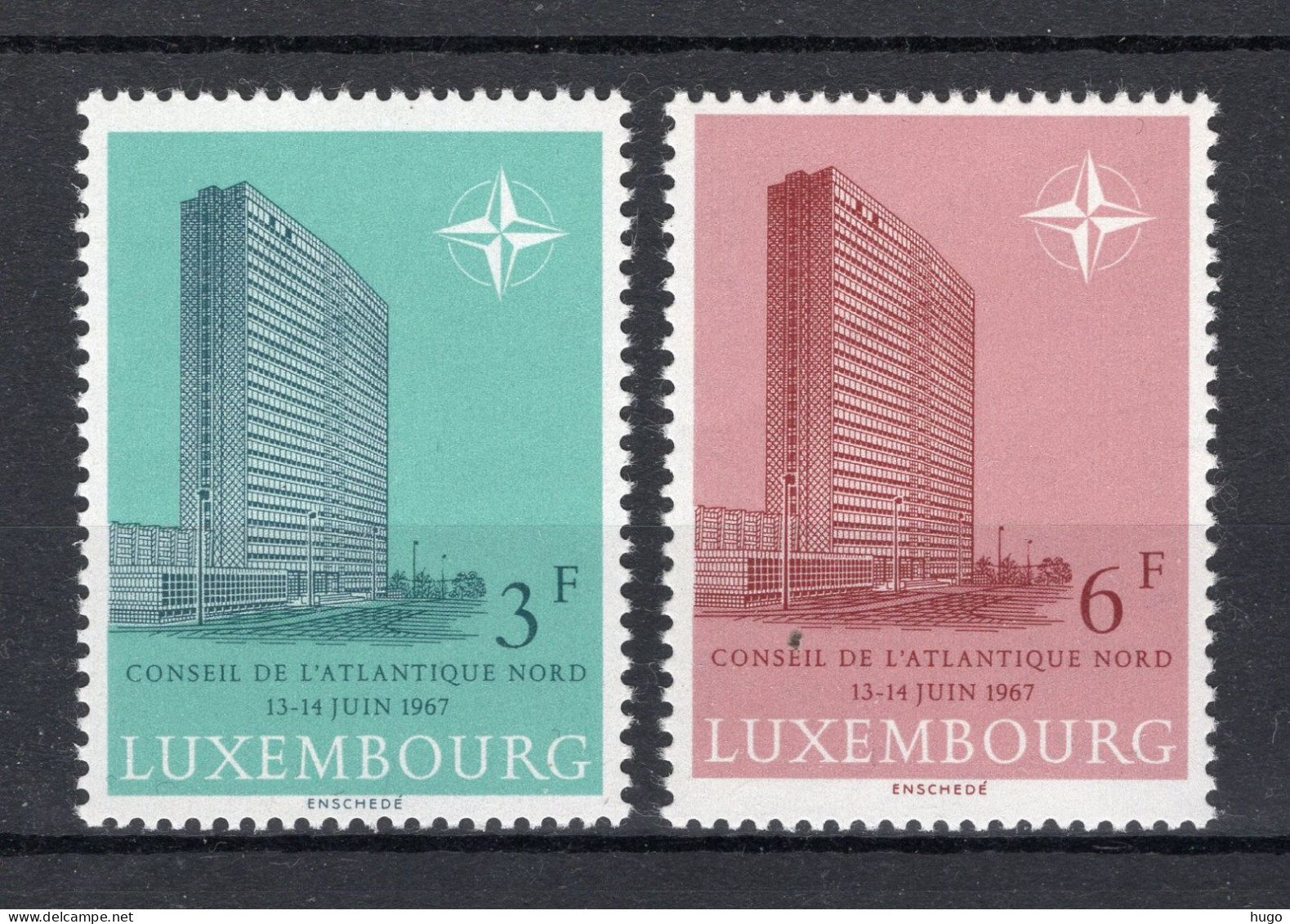 LUXEMBURG Yt. 702/703 MNH 1967 - Neufs