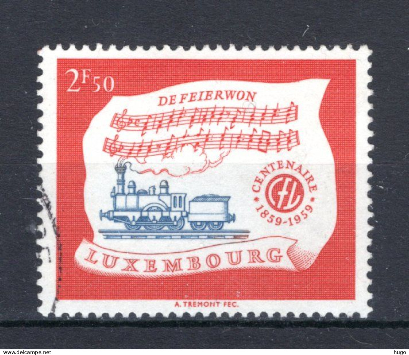 LUXEMBURG Yt. 569° Gestempeld 1959 - Used Stamps