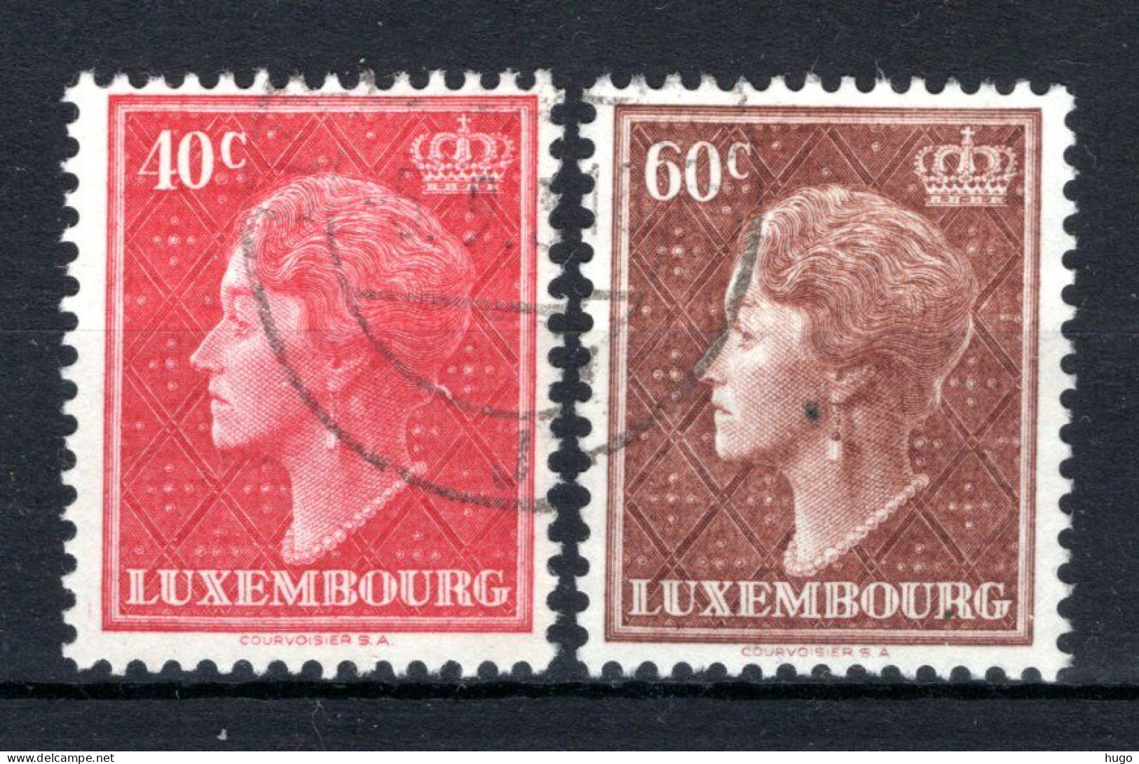 LUXEMBURG Yt. 415A/416° Gestempeld 1951 - Used Stamps