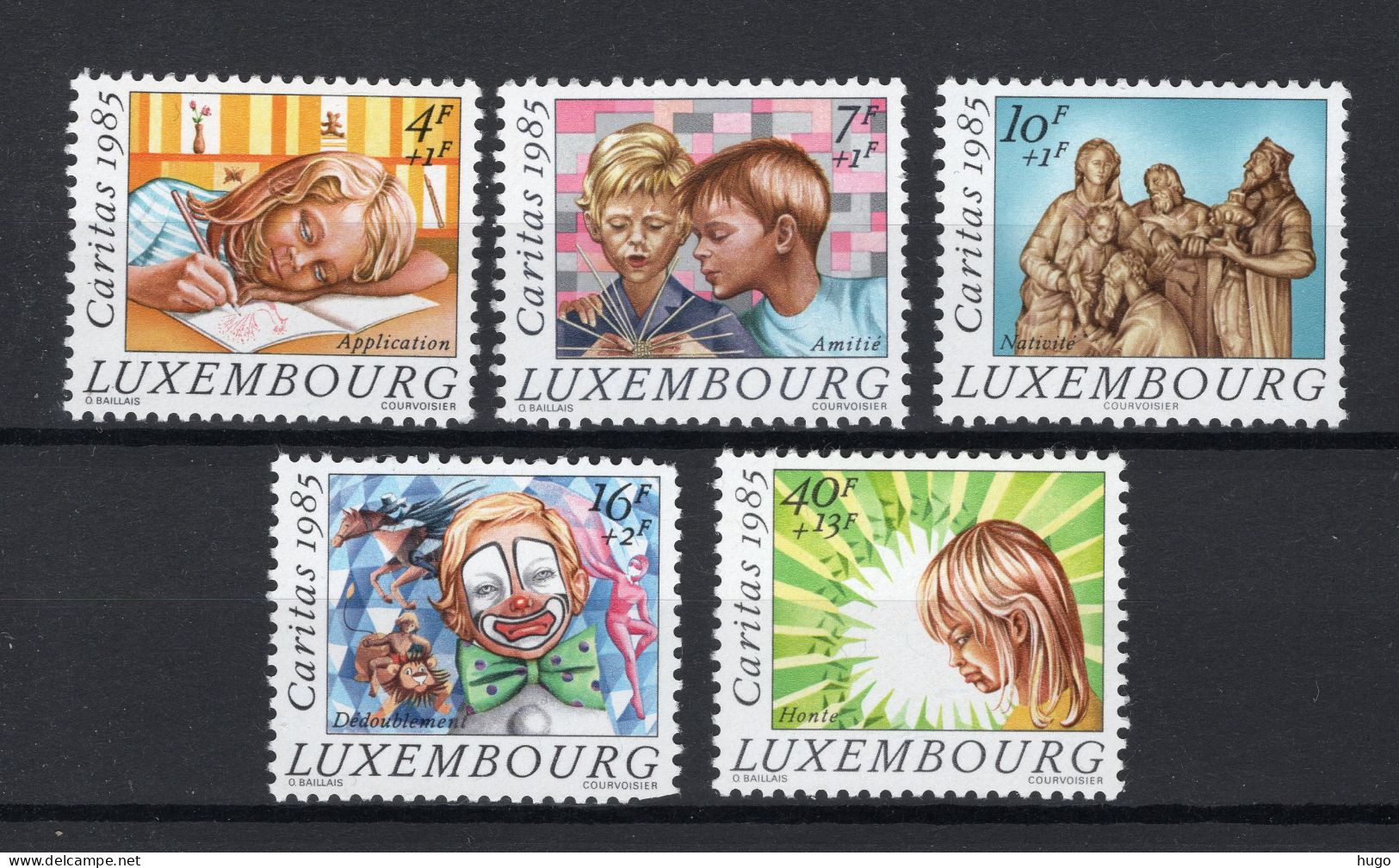 LUXEMBURG Yt. 1088/1092 MNH 1985 - Neufs