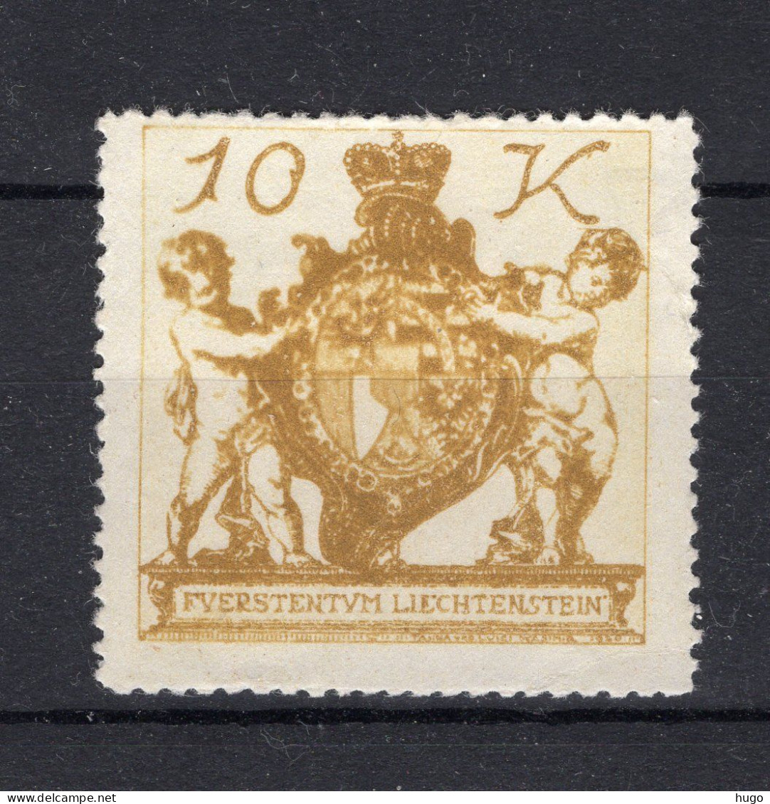 LIECHTENSTEIN Yt. 39 MH 1920 - Neufs