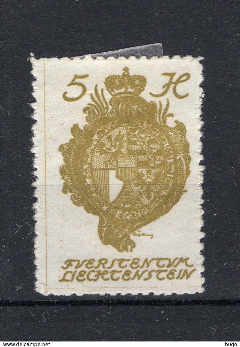 LIECHTENSTEIN Yt. 25 MH 1920 - Unused Stamps