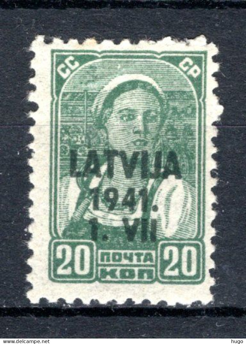 LETLAND Yt. 4 MNH 1941 - Duitse Bezetting - Lettonia