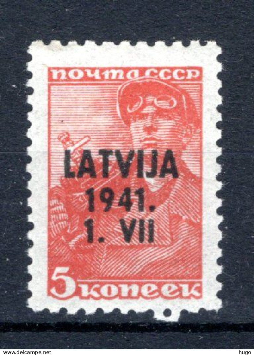 LETLAND Yt. 1 MNH 1941 - Duitse Bezetting - Latvia