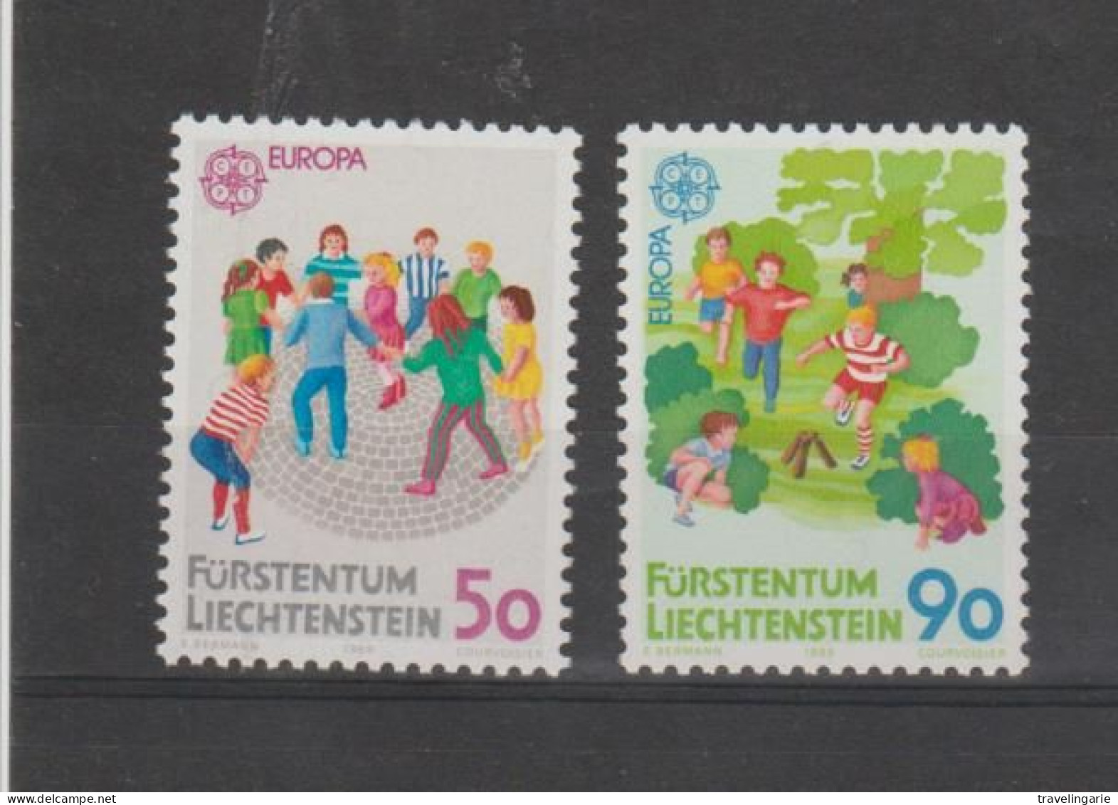 Liechtenstein 1989 Europa Cept - Children's Games ** MNH - 1989