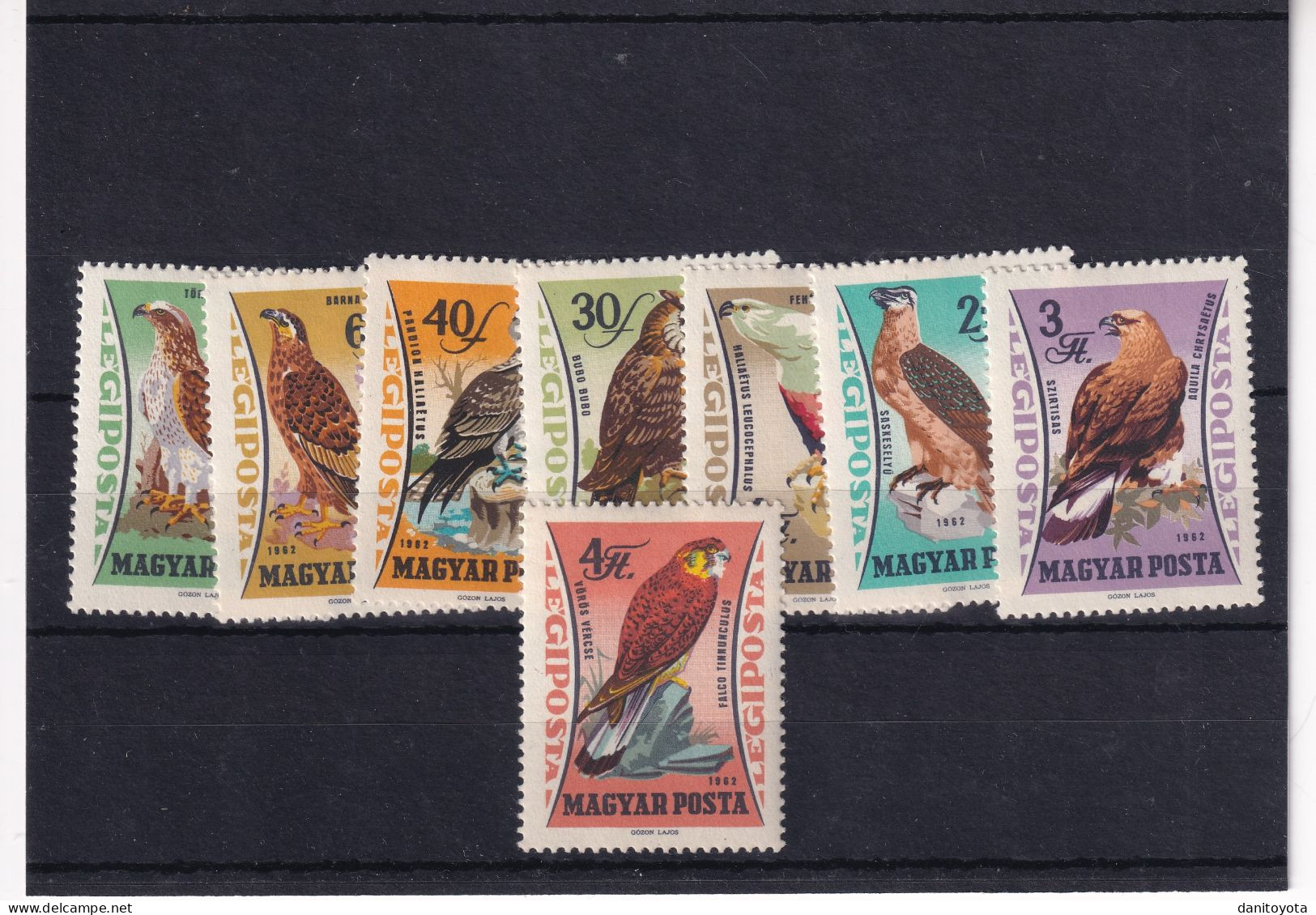 Hungría. Conjunto De 6 Series Del Tema Fauna - Unused Stamps