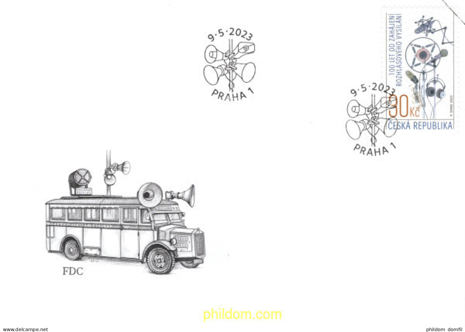 707553 MNH CHEQUIA 2023 RADIO - Unused Stamps