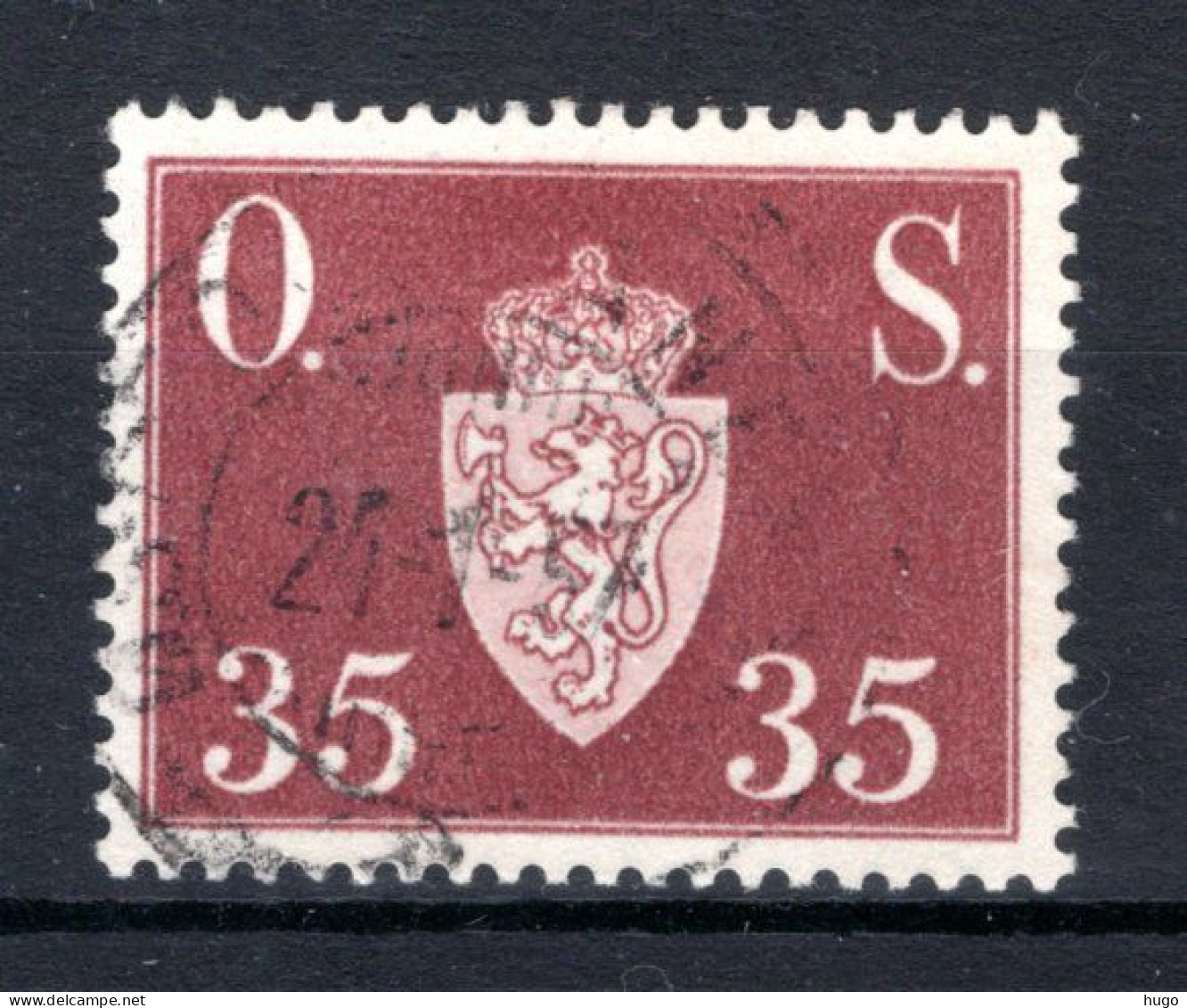 NOORWEGEN Yt. S64° Gestempeld 1952 - Officials