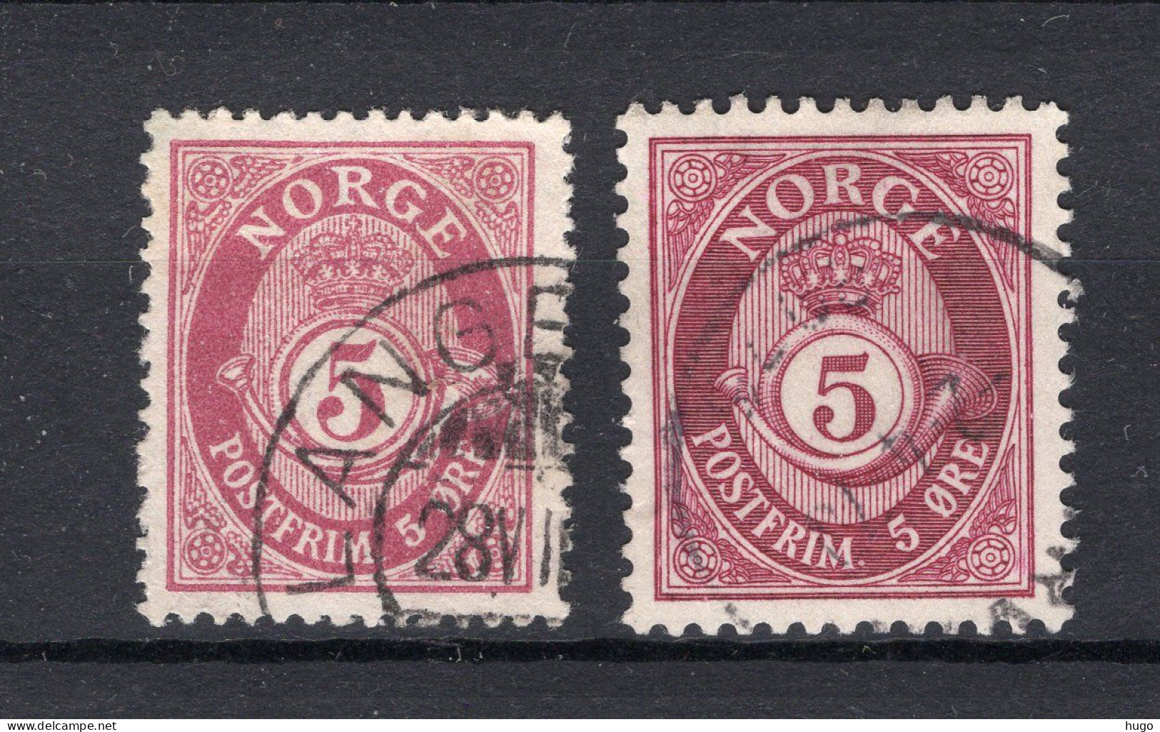 NOORWEGEN Yt. 92° Gestempeld 1921-1929 - Unused Stamps
