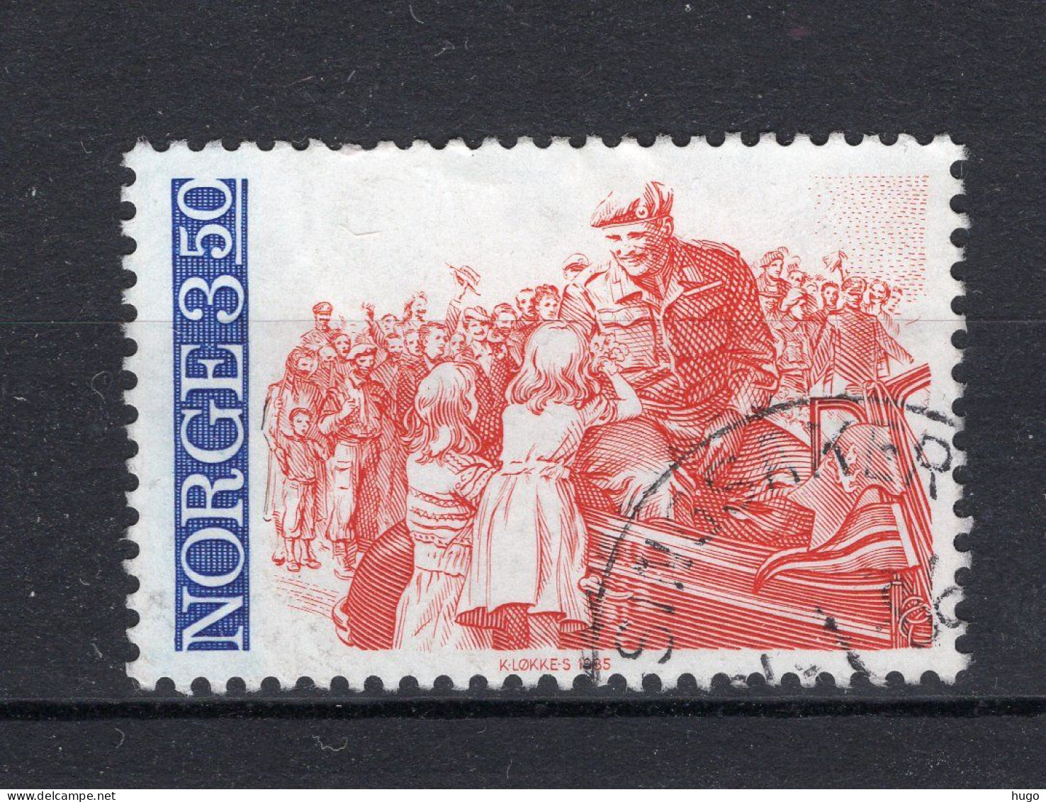 NOORWEGEN Yt. 876° Gestempeld 1985 - Used Stamps