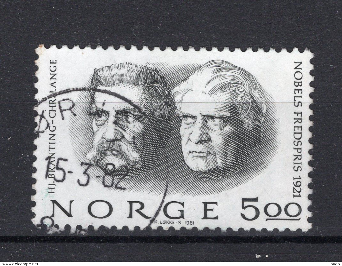 NOORWEGEN Yt. 805° Gestempeld 1981 - Oblitérés