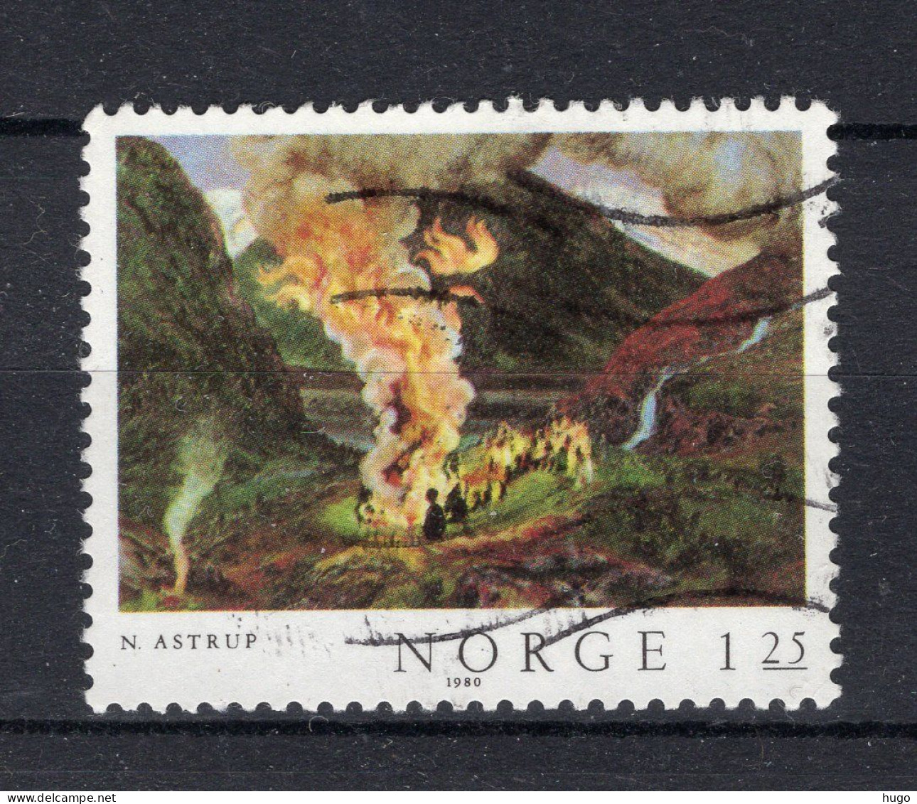 NOORWEGEN Yt. 779° Gestempeld 1980 - Used Stamps