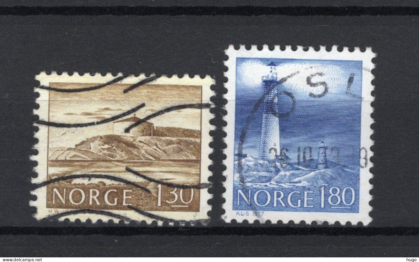 NOORWEGEN Yt. 696/697° Gestempeld 1977 - Used Stamps