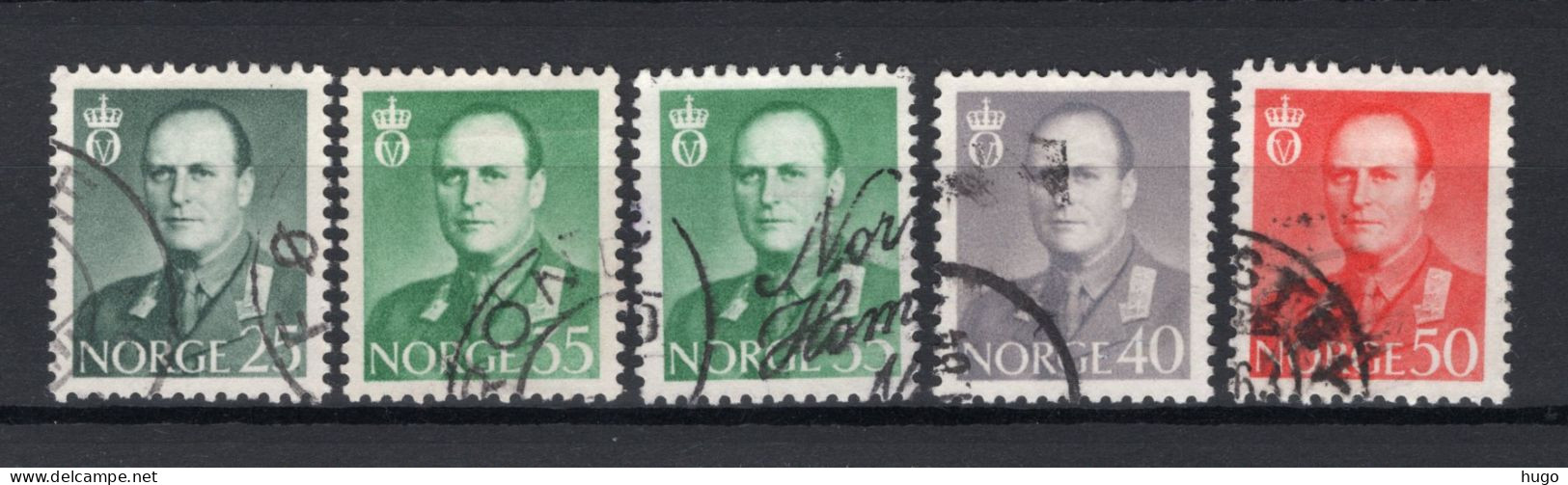 NOORWEGEN Yt. 428/431° Gestempeld 1962 - Used Stamps
