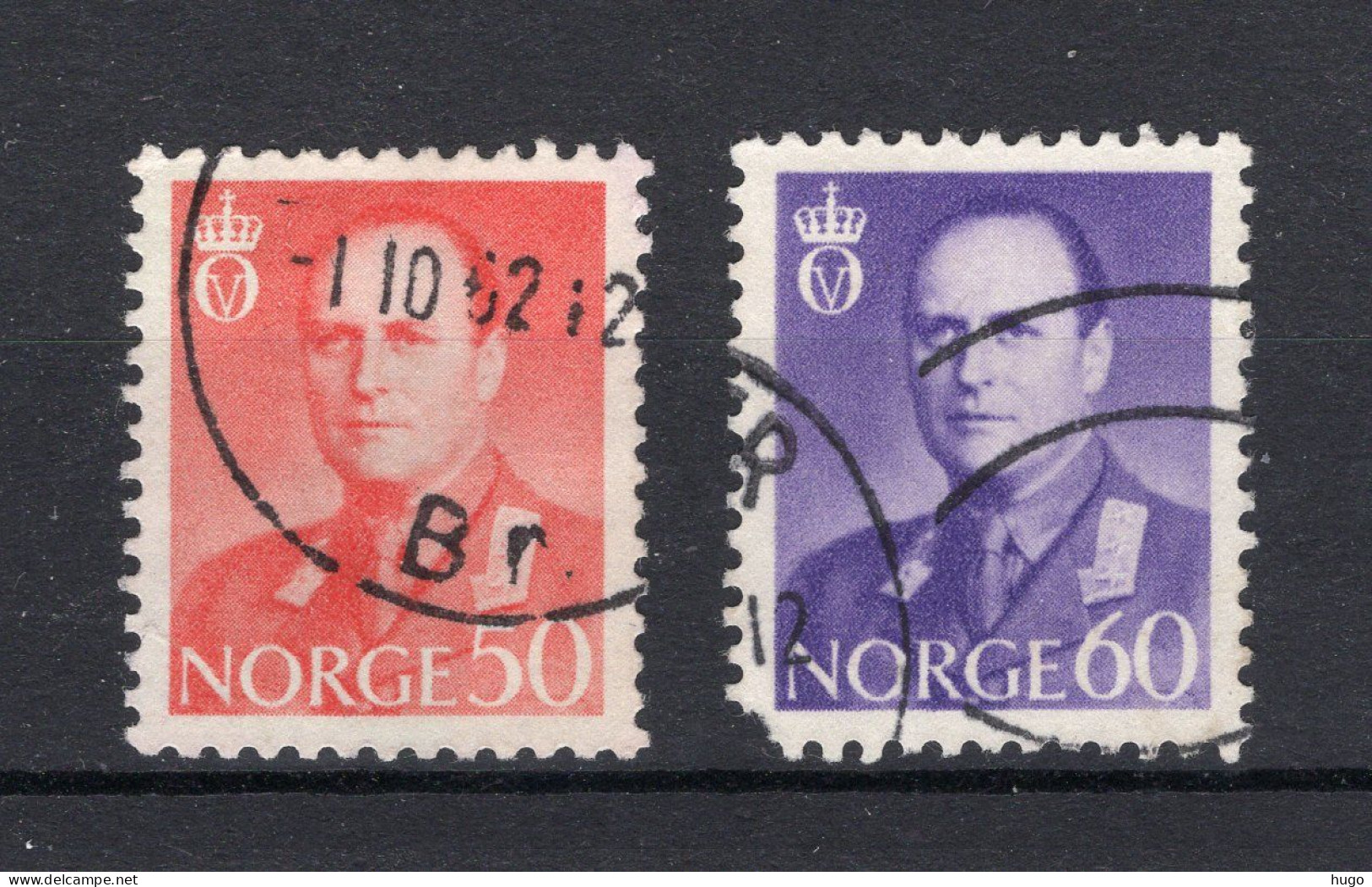 NOORWEGEN Yt. 431/432° Gestempeld 1962 - Used Stamps