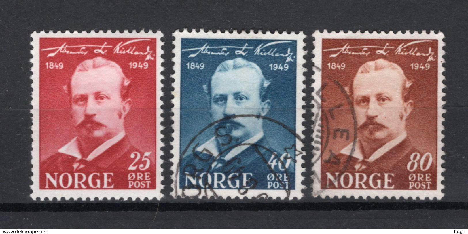 NOORWEGEN Yt. 311/313° Gestempeld 1949 - Used Stamps