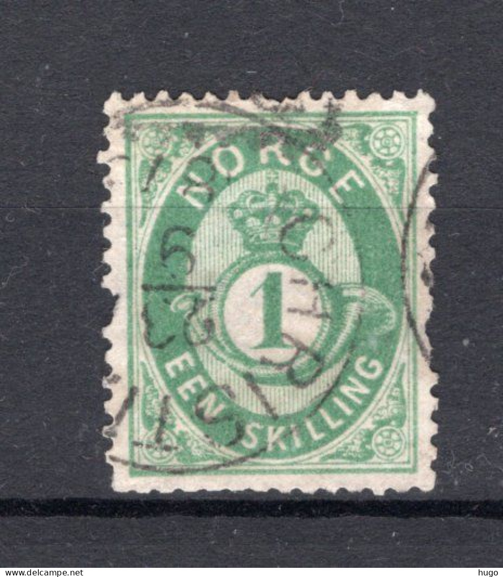 NOORWEGEN Yt. 16° Gestempeld 1871-1875 - Used Stamps