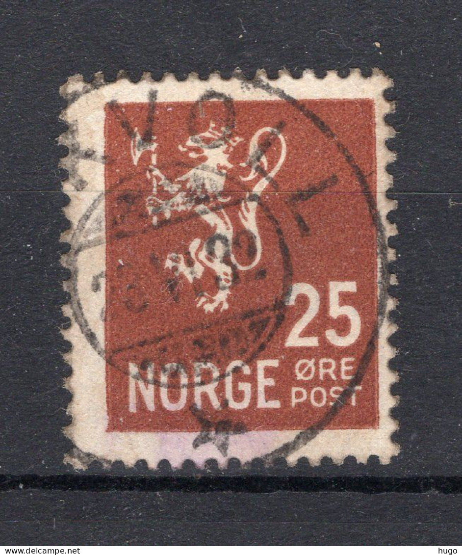 NOORWEGEN Yt. 177° Gestempeld 1937-1938 - Neufs