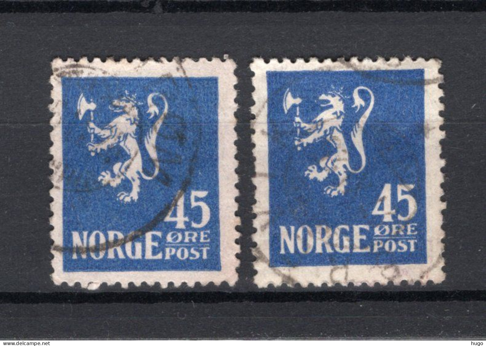 NOORWEGEN Yt. 100° Gestempeld 1922-1924 - Unused Stamps