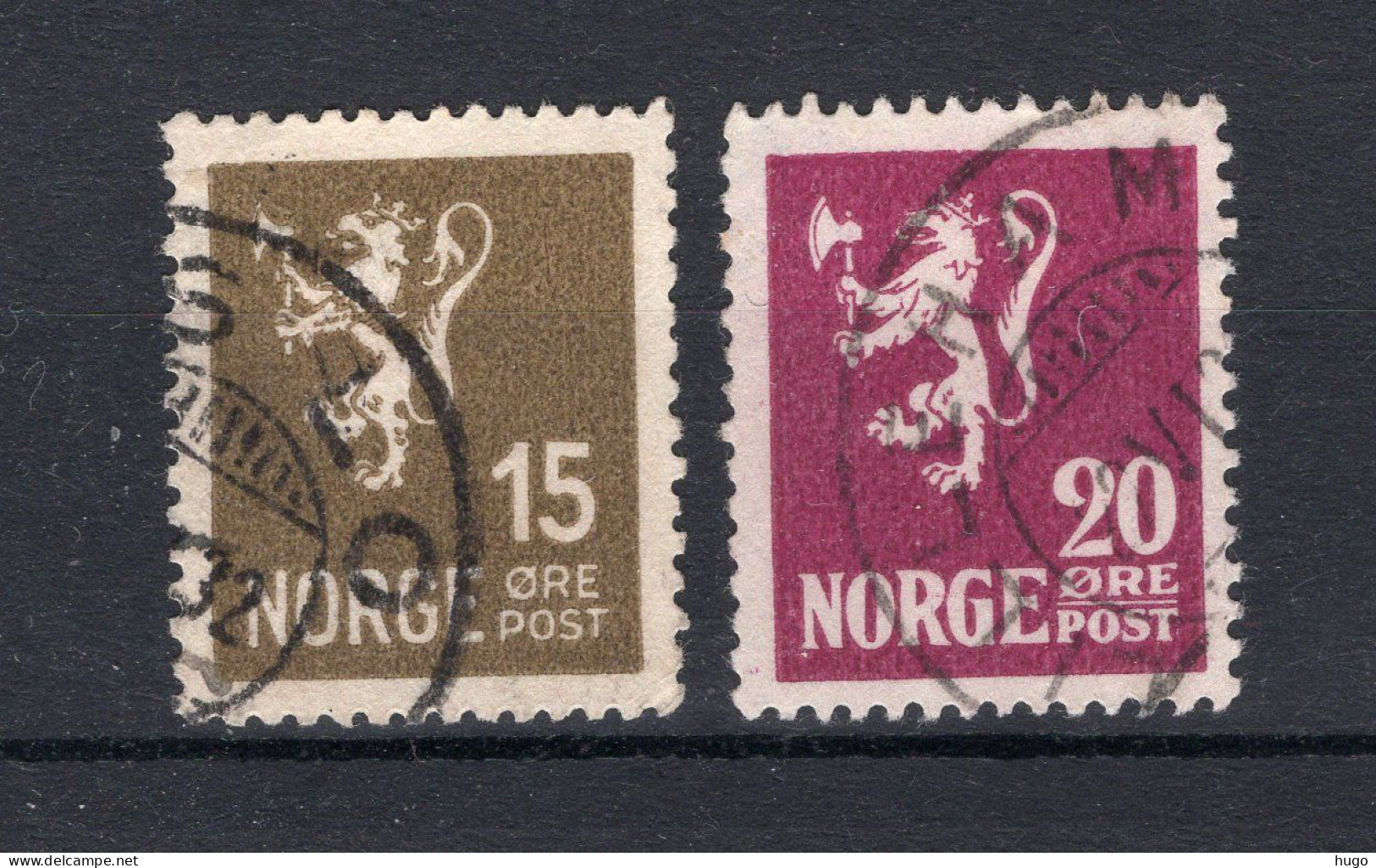 NOORWEGEN Yt. 113/114° Gestempeld 1926-1929 - Unused Stamps